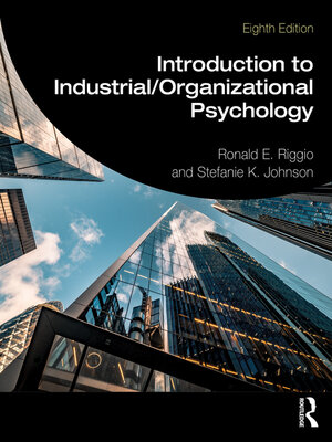 cover image of Introduction to Industrial/Organizational Psychology